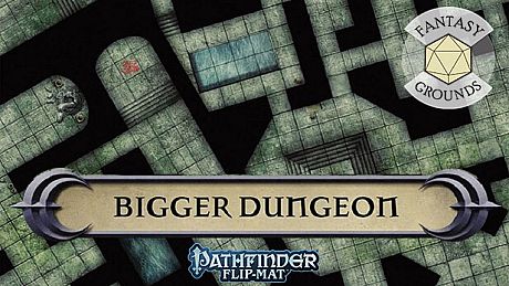 Fantasy Grounds - Pathfinder RPG - Pathfinder Flip-Mat - Bigger Dungeon DLC