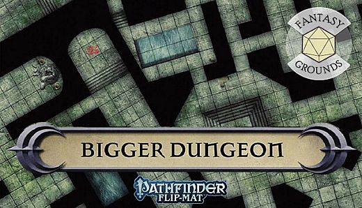 Fantasy Grounds - Pathfinder RPG - Pathfinder Flip-Mat - Bigger Dungeon