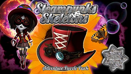 Steampunks Vs Skeletons: Adventure Puzzle Park Game