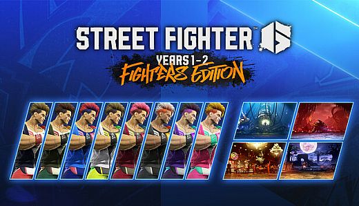 Street Fighter 6 - Years 1-2 Fighters Edition Stages & Colors