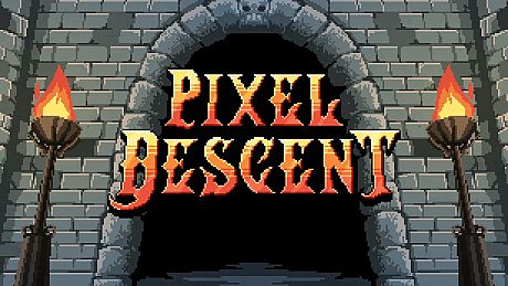 Pixel Descent Game