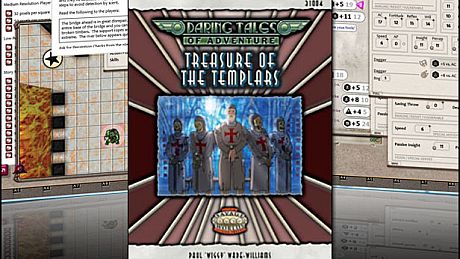 Fantasy Grounds - Daring Tales of Adventure 03: Treasure of the Templars (Savage Worlds) DLC