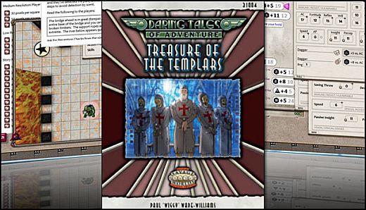 Fantasy Grounds - Daring Tales of Adventure 03: Treasure of the Templars (Savage Worlds)