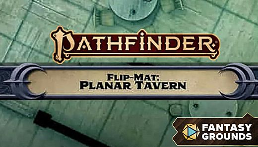 Fantasy Grounds - Pathfinder Flip-Mat: Planar Tavern