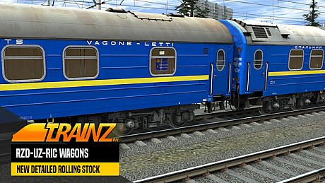 TANE DLC - RZD-UZ-RIC Wagons DLC