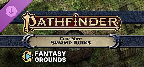 Fantasy Grounds - Pathfinder RPG - Pathfinder Flip-Mat: Swamp Ruins DLC