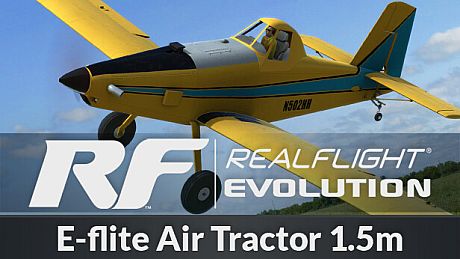 RealFlight Evolution - E-flite Air Tractor 1.5m DLC