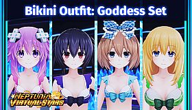 Neptunia Virtual Stars - Bikini Outfit: Goddess Set
