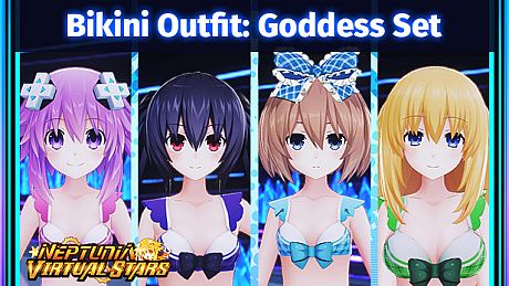 Neptunia Virtual Stars - Bikini Outfit: Goddess Set DLC