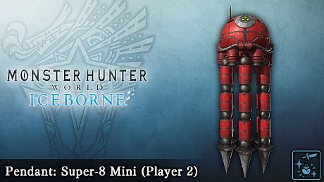 Monster Hunter World: Iceborne - Pendant: Super-8 Mini (Player 2) DLC