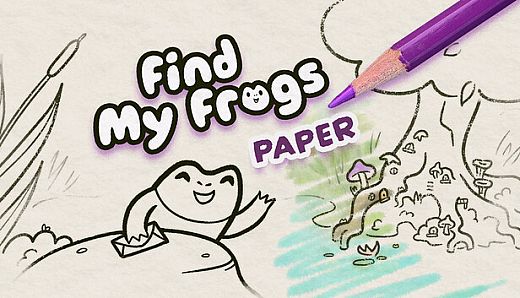 Find My Frogs - Paper