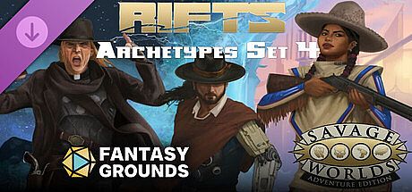 Fantasy Grounds - Rifts for Savage Worlds Adventure Edition: Archetype Set 4 DLC