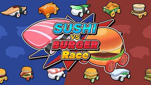 SUSHI vs BURGER Race