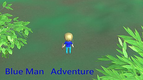 Blue Man Adventure Game