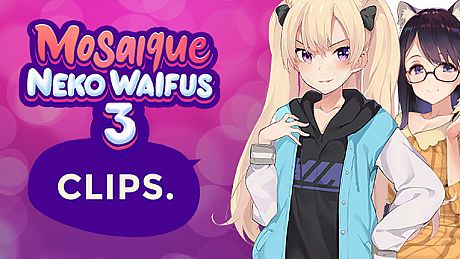Mosaique Neko Waifus 3 Clips DLC