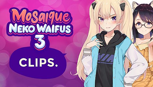 Mosaique Neko Waifus 3 Clips