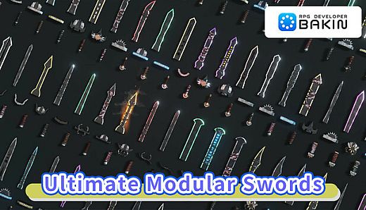 RPG Developer Bakin Ultimate Modular Swords