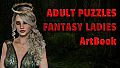 Adult Puzzles - Fantasy Ladies ArtBook