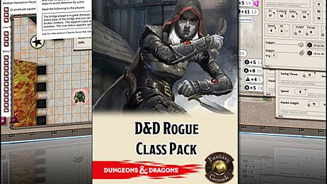 Fantasy Grounds - D&D Rogue Class Pack DLC