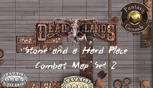 Fantasy Grounds - Stone and a Hard Place Combat Map Set 2 (Map Pack)