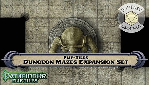 Fantasy Grounds - Pathfinder RPG - Flip-Tiles - Dungeon Mazes Expansion