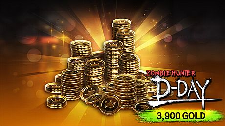 Zombie Hunter: D-Day - 3,900 Gold Pack DLC