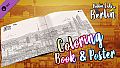 Hidden Cats in Berlin - Printable PDF Coloring Book and Poster