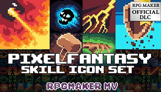 RPG Maker MV - Pixel Fantasy Skill Icon Set