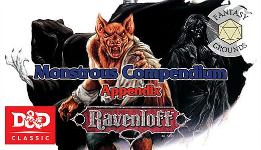 Fantasy Grounds - D&D Classics: MC10 Monstrous Compendium Ravenloft Appendix (2E)