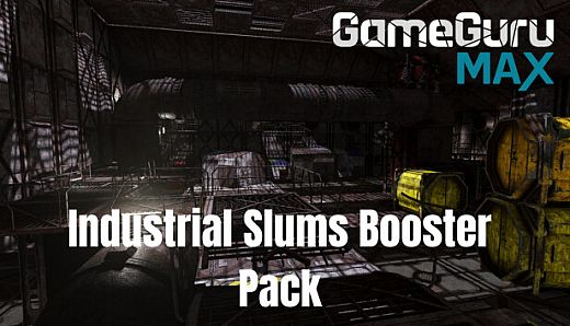 GameGuru MAX Far Future Booster Pack - Industrial Slum