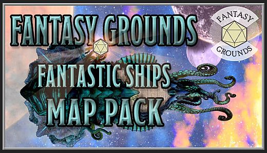 Fantasy Grounds - FG Fantastic Ships Map Pack