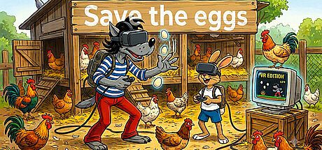 Save the eggs Game