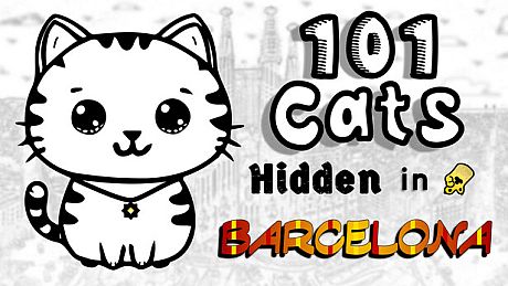 101 Cats Hidden in Barcelona Game