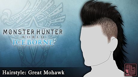 Monster Hunter World: Iceborne - Hairstyle: Great Mohawk DLC