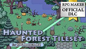 RPG Maker MZ - Haunted Forest Tileset