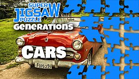 Super Jigsaw Puzzle: Generations - Cars Puzzles