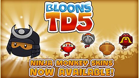 Bloons TD 5 - Samurai Ninja Monkey Skin DLC