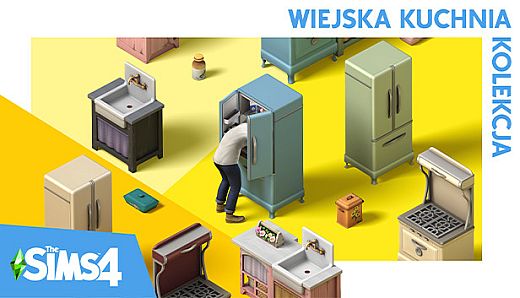 The Sims 4 Country Kitchen Kit