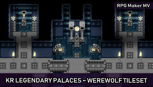 RPG Maker MV - KR Legendary Palaces - Werewolf Tileset