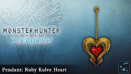 Monster Hunter World: Iceborne - Pendant: Ruby Kulve Heart DLC