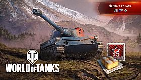 World of Tanks — Škoda T 27 Pack (VIII Czechoslovakian Medium Tank)