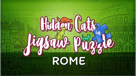 Hidden Cats in Jigsaw Puzzle - Rome DLC