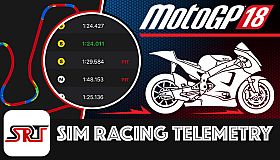 Sim Racing Telemetry - MotoGP 18