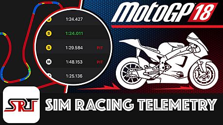 Sim Racing Telemetry - MotoGP 18 DLC