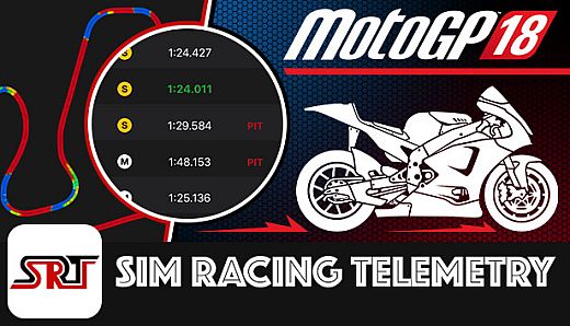 Sim Racing Telemetry - MotoGP 18