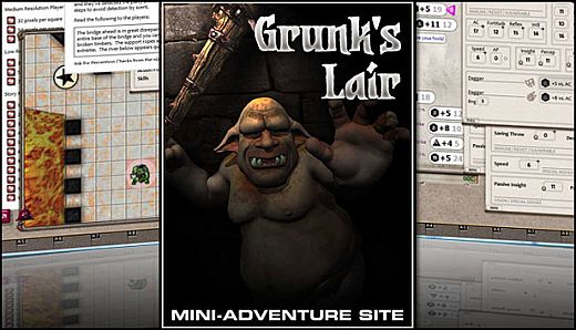 Fantasy Grounds - Compass Point 04 - Grunk's Lair (3.5E)