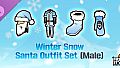 Freestyle2 - Winter Snow Santa Outfit Set (M)