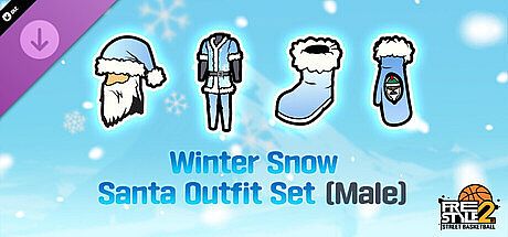 Freestyle2 - Winter Snow Santa Outfit Set (M)