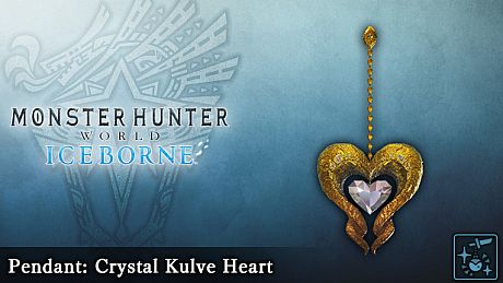 Monster Hunter World: Iceborne - Pendant: Crystal Kulve Heart DLC