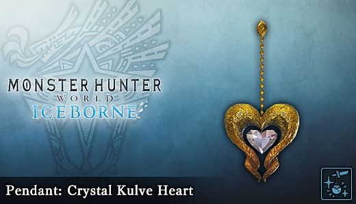 Monster Hunter World: Iceborne - Pendant: Crystal Kulve Heart